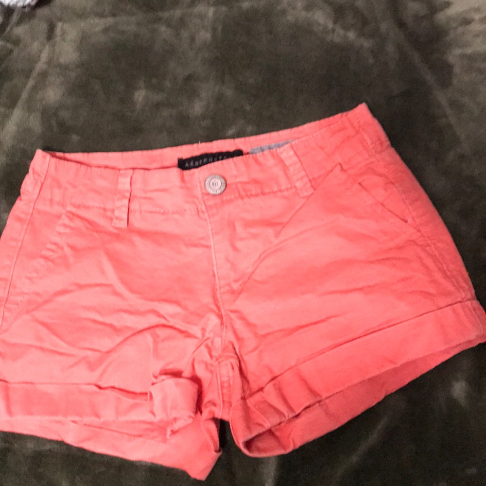 Aeropostale pink/coral shorts